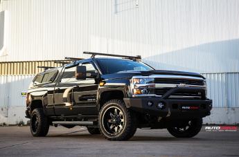 CHEVROLET SILVERADO MAVERICK GLOSS BLACK MILLED ACCENTS